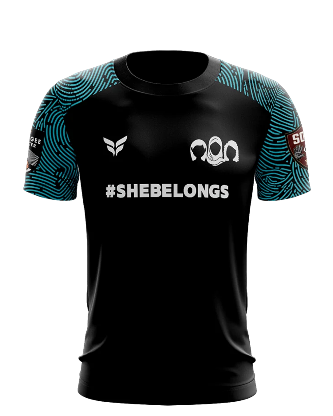 SHEBELONGS X SOLO JERSEY SS (BLACK)